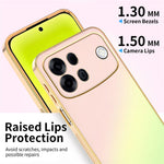 SINGIUZOO For Oppo A7 Pro Max 5G Case Electroplated AG Matte Gradient Color PC + TPU Phone Cover