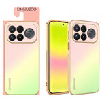 SINGIUZOO For Xiaomi Redmi K100 Pro Max 5G Case Electroplated AG Matte Gradient Color PC + TPU Phone Cover