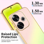 SINGIUZOO For Xiaomi Redmi Note 17 Pro 5G Case Electroplated AG Matte Gradient Color PC + TPU Phone Cover