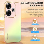 SINGIUZOO For Xiaomi Redmi Note 17 Pro 5G Case Electroplated AG Matte Gradient Color PC + TPU Phone Cover