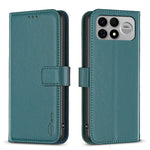 BINFEN COLOR BF17 mobilskal för Xiaomi Poco F9 Ultra / Poco F8 Ultra / Redmi K100 Pro Max 5G (Kina), plånboksfodral med flipdesign i läder
