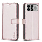 BINFEN COLOR BF17 mobilskal för Xiaomi Poco F9 Ultra / Poco F8 Ultra / Redmi K100 Pro Max 5G (Kina), plånboksfodral med flipdesign i läder