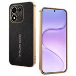 Til Honor 600 Smart 5G / X7e Plus 5G / X7e Plus 4G Cover Anti-ridse Litchi Tekstur TPU Læder PU Telefon Bagcover