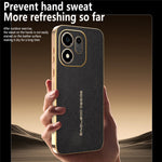 Til Honor 600 Smart 5G / X7e Plus 5G / X7e Plus 4G Cover Anti-ridse Litchi Tekstur TPU Læder PU Telefon Bagcover