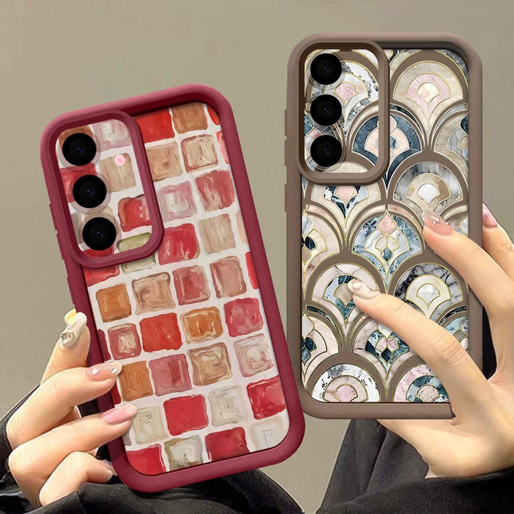 For Samsung Galaxy A17 4G / A17 5G Case Marble Design Precise Camera Protection TPU Shockproof Phone Cover