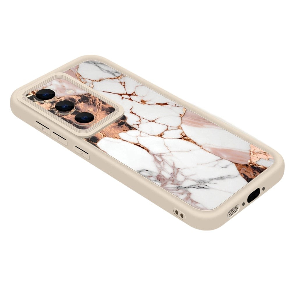 For Samsung Galaxy A17 4G / A17 5G Case Marble Design Precise Camera Protection TPU Shockproof Phone Cover
