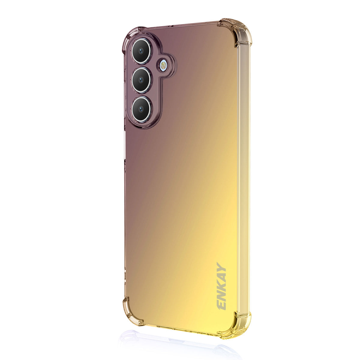 ENKAY for Samsung Galaxy A27 5G TPU Case Thickened Four Corner Drop-proof Phone Back Cover