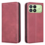 BINFEN COLOR for Xiaomi Poco F9 Pro 5G / Poco F8 Pro 5G / Redmi K100 Pro 5G (China) RFID Blocking Calf Texture PU Leather Phone Cover