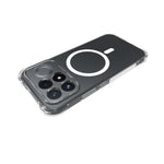 WANLONFENG for Xiaomi Redmi K100 Pro 5G (China) / Xiaomi Poco F9 Pro 5G WL2 Series 2.0mm Magnetic Case Clear TPU Phone Back Cover with Screen Film
