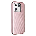 Xiaomi 13 Pro 5G Fallskyddande PU-lädermobilskal Korthållare Kolfibertextur Magnetiskt Flip-fodral