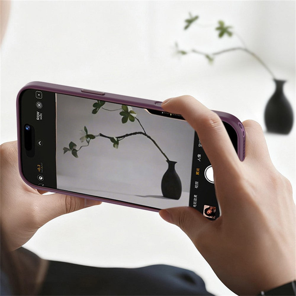 For iPhone 18 Pro Max / 17 Pro Max Magnetic Case Dual Color Polka Dot Anti-Slip TPU + PC Phone Cover