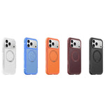 For iPhone 18 Pro Case Magnetic Kickstand Air Cushion Anti-Yellowing PC + TPU Phone Cover