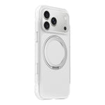 For iPhone 18 Pro Case Magnetic Kickstand Air Cushion Anti-Yellowing PC + TPU Phone Cover