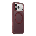 For iPhone 18 Pro Case Magnetic Kickstand Air Cushion Anti-Yellowing PC + TPU Phone Cover