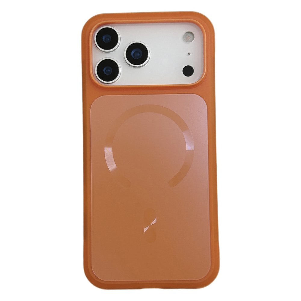 For iPhone 18 Pro Max / 17 Pro Max Magnetic Case Air Cushion Lightweight PC + TPU Anti-Yellowing Phone Cover
