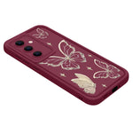 For Samsung Galaxy S26+ TPU Case Butterfly Pattern Camera Lens Protection Shockproof Phone Cover
