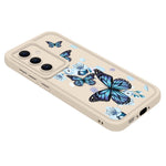 For Samsung Galaxy A37 5G TPU Case Butterfly Pattern Camera Lens Protection Shockproof Phone Cover