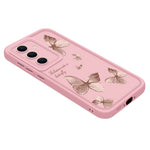 For Samsung Galaxy A37 5G TPU Case Butterfly Pattern Camera Lens Protection Shockproof Phone Cover