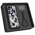 Til Samsung Galaxy A57 5G TPU-etui med håndledsrem Sløjfe-mønster Linsebeskyttelse Telefoncover