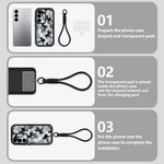 Til Samsung Galaxy A57 5G TPU-etui med håndledsrem Sløjfe-mønster Linsebeskyttelse Telefoncover