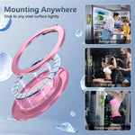 For iPhone 18 Pro / 17 Pro Magnetic Case Rotating Kickstand PC + TPU Back Cover