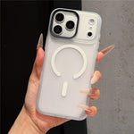 For iPhone 18 Pro Max / 17 Pro Max Magnetic Case TPU + PC Rubberized Finish Phone Cover