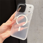 For iPhone 18 Pro Max / 17 Pro Max Magnetic Case TPU + PC Rubberized Finish Phone Cover