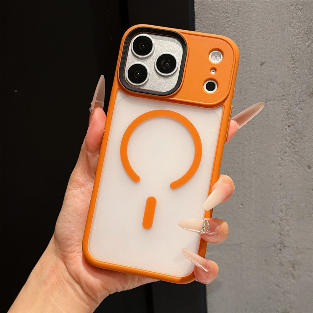 For iPhone 18 Pro Max / 17 Pro Max Magnetic Case TPU + PC Rubberized Finish Phone Cover