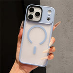 For iPhone 18 Pro Max / 17 Pro Max Magnetic Case TPU + PC Rubberized Finish Phone Cover
