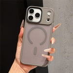 For iPhone 18 Pro Max / 17 Pro Max Magnetic Case TPU + PC Rubberized Finish Phone Cover