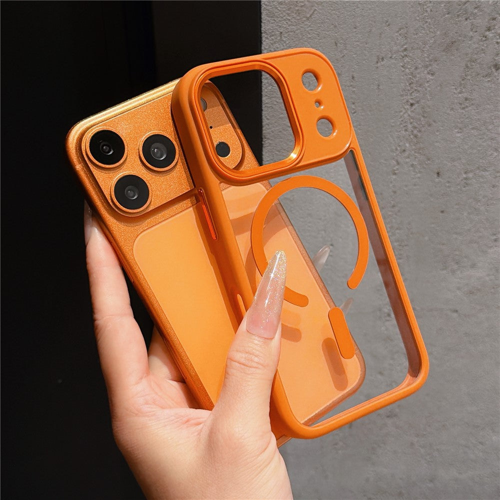 For iPhone 18 Pro / 17 Pro Magnetic Case Anti-Drop TPU + PC Phone Cover