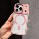 For iPhone 18 Pro / 17 Pro Magnetic Case Anti-Drop TPU + PC Phone Cover