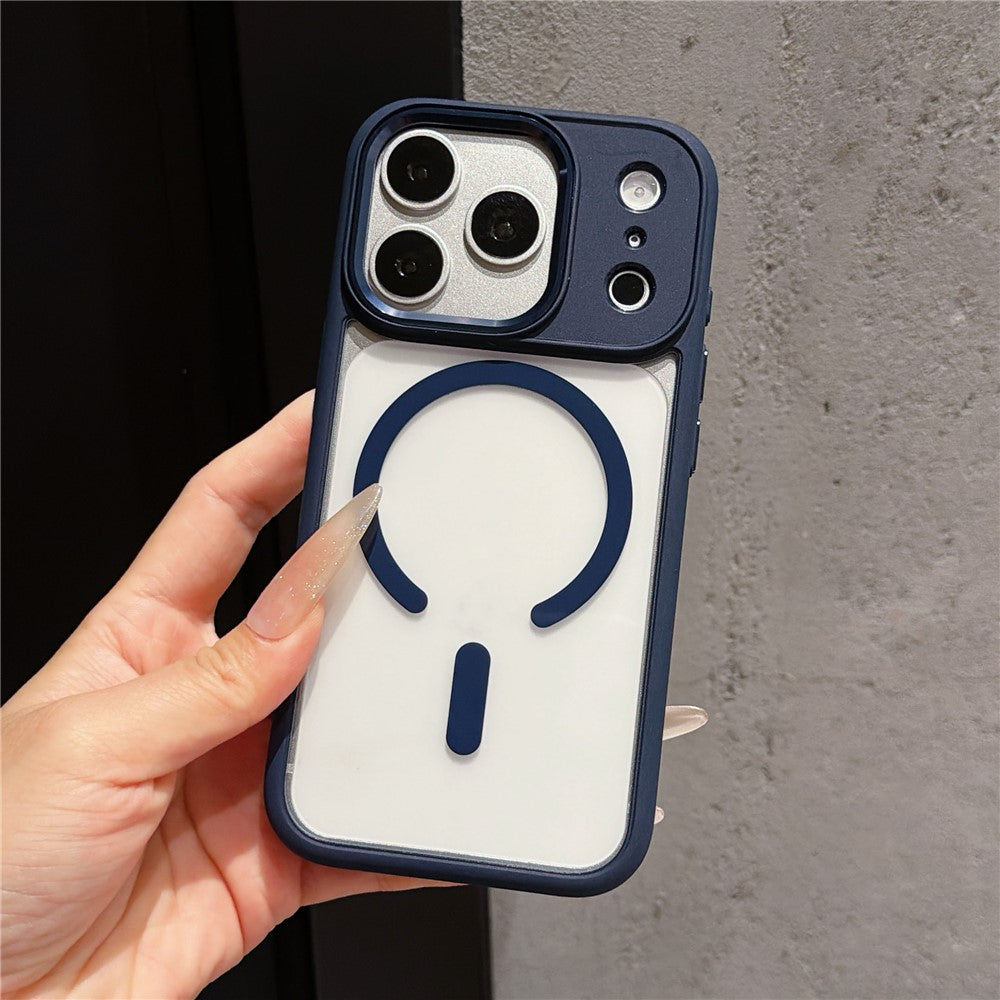 For iPhone 18 Pro / 17 Pro Magnetic Case Anti-Drop TPU + PC Phone Cover