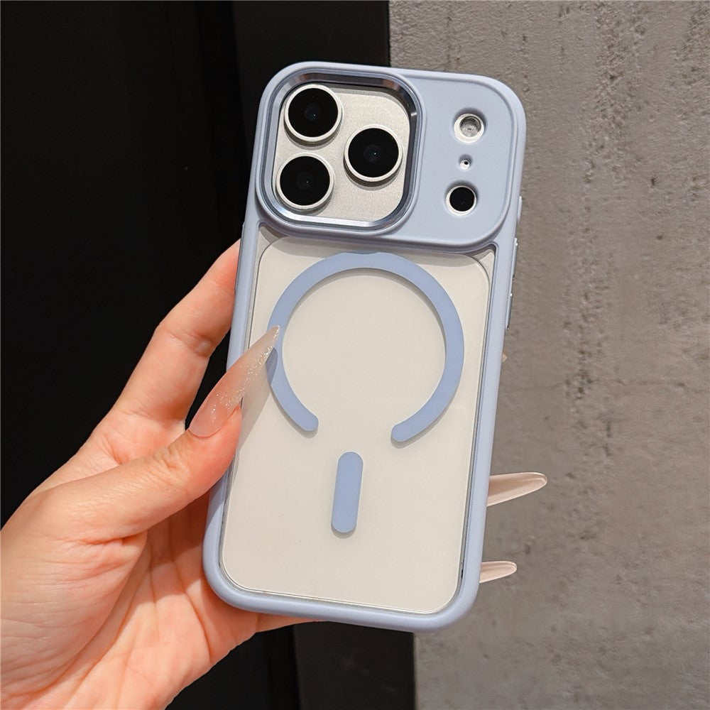 For iPhone 18 Pro / 17 Pro Magnetic Case Anti-Drop TPU + PC Phone Cover