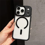 For iPhone 18 Pro / 17 Pro Magnetic Case Anti-Drop TPU + PC Phone Cover