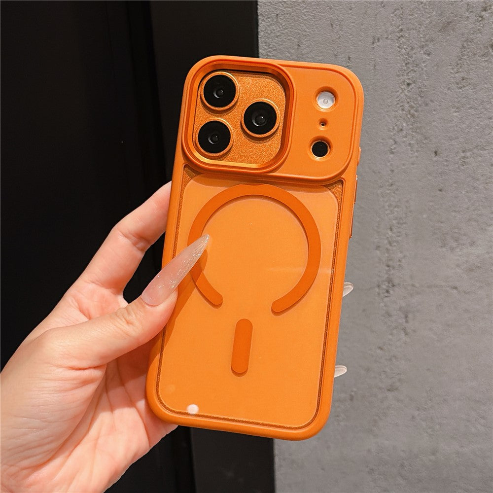 For iPhone 18 Pro Max / 17 Pro Max Magnetic Case Anti-Drop TPU + PC Phone Cover