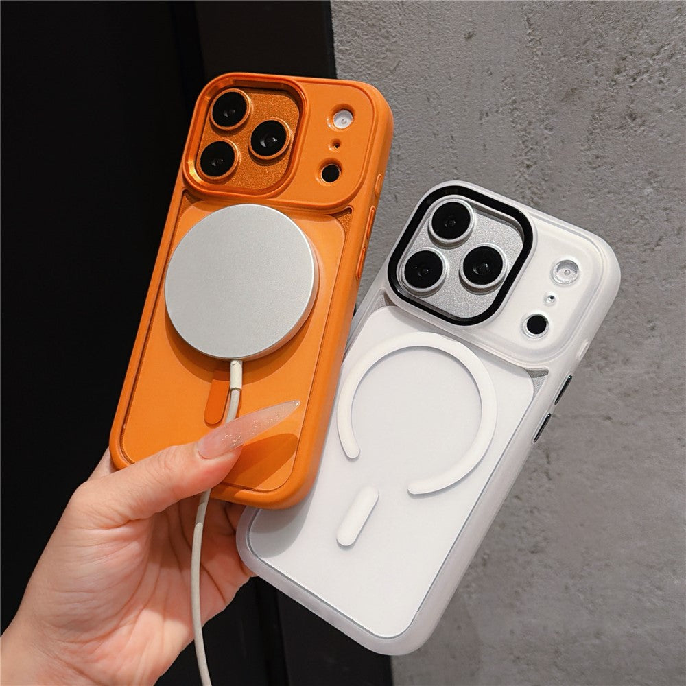 For iPhone 18 Pro Max / 17 Pro Max Magnetic Case Anti-Drop TPU + PC Phone Cover