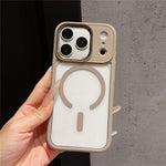 For iPhone 18 Pro Max / 17 Pro Max Magnetic Case Anti-Drop TPU + PC Phone Cover