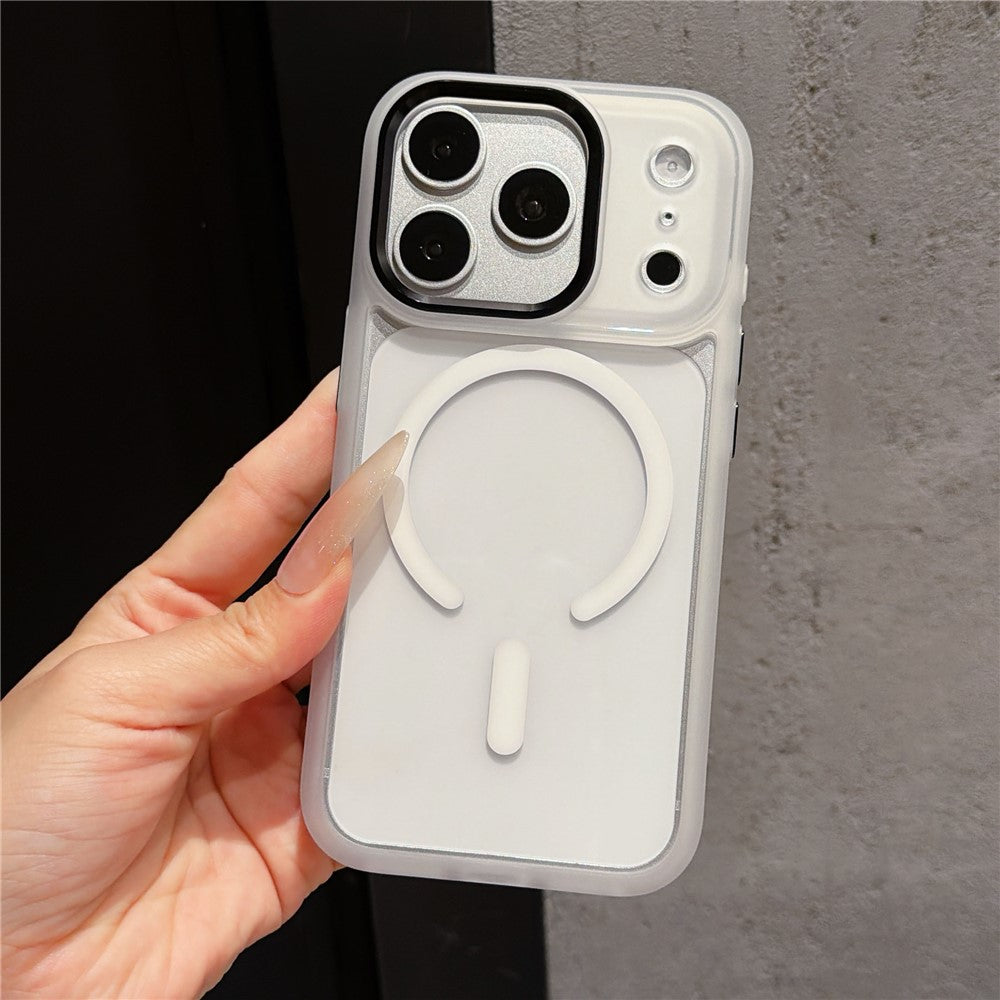For iPhone 18 Pro Max / 17 Pro Max Magnetic Case Anti-Drop TPU + PC Phone Cover