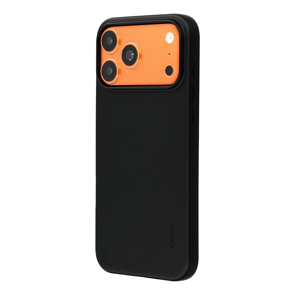 X-LEVEL Guardian Series til iPhone 18 Pro Max / 17 Pro Max Cover Blødt TPU Frostet Beskyttende Telefoncover