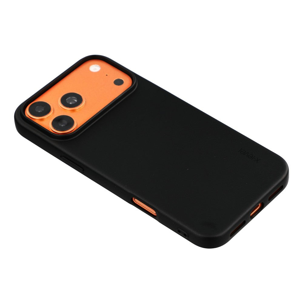 X-LEVEL Guardian Series til iPhone 18 Pro Max / 17 Pro Max Cover Blødt TPU Frostet Beskyttende Telefoncover