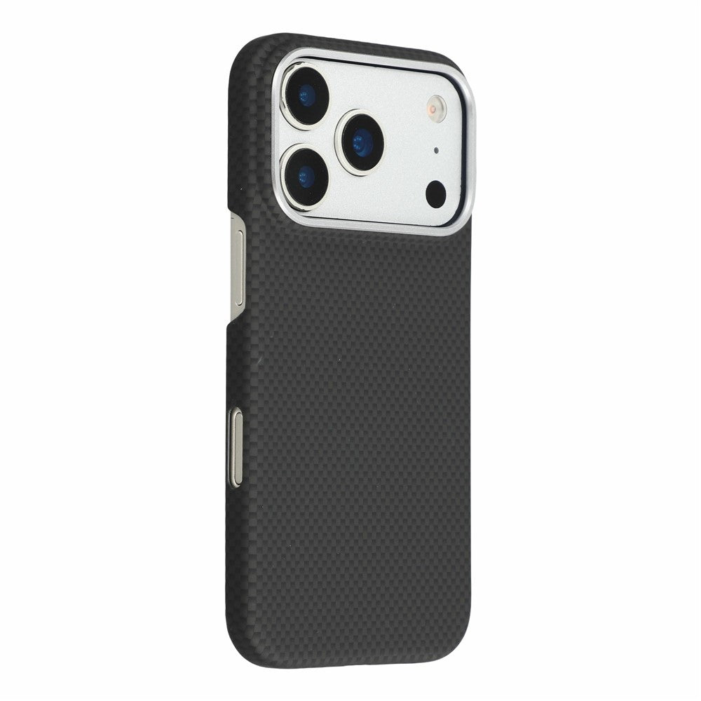 X-LEVEL til iPhone 18 Pro Max / 17 Pro Max Magnetisk Cover i Kulfibernano + Ramme til Kameralinse i Metal