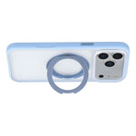 X-LEVEL til iPhone 18 Pro Max / 17 Pro Max cover Magnetisk roterbart støtteben PC + flydende silikone Pletafvisende telefoncover