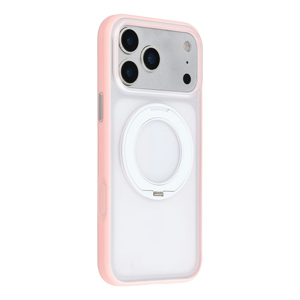 X-LEVEL til iPhone 18 Pro Max / 17 Pro Max cover Magnetisk roterbart støtteben PC + flydende silikone Pletafvisende telefoncover
