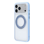 X-LEVEL for iPhone 18 Pro / 17 Pro Case Magnetic Rotatable Kickstand PC + Liquid Silicone Anti-Stain Phone Cover