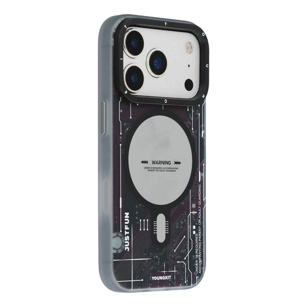 YOUNGKIT Technology Series til iPhone 18 Pro Max / 17 Pro Max Magnetisk Cover i Hård PC IMD