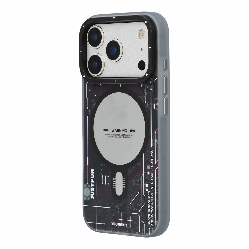 YOUNGKIT Technology Series til iPhone 18 Pro Max / 17 Pro Max Magnetisk Cover i Hård PC IMD