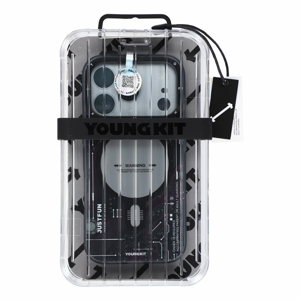 YOUNGKIT Technology Series til iPhone 18 Pro Max / 17 Pro Max Magnetisk Cover i Hård PC IMD