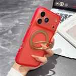 For iPhone 18 Pro / 17 Pro Case Magnetic Rotatable Kickstand PC + TPU Anti-slip Phone Cover with Camera Control Button
