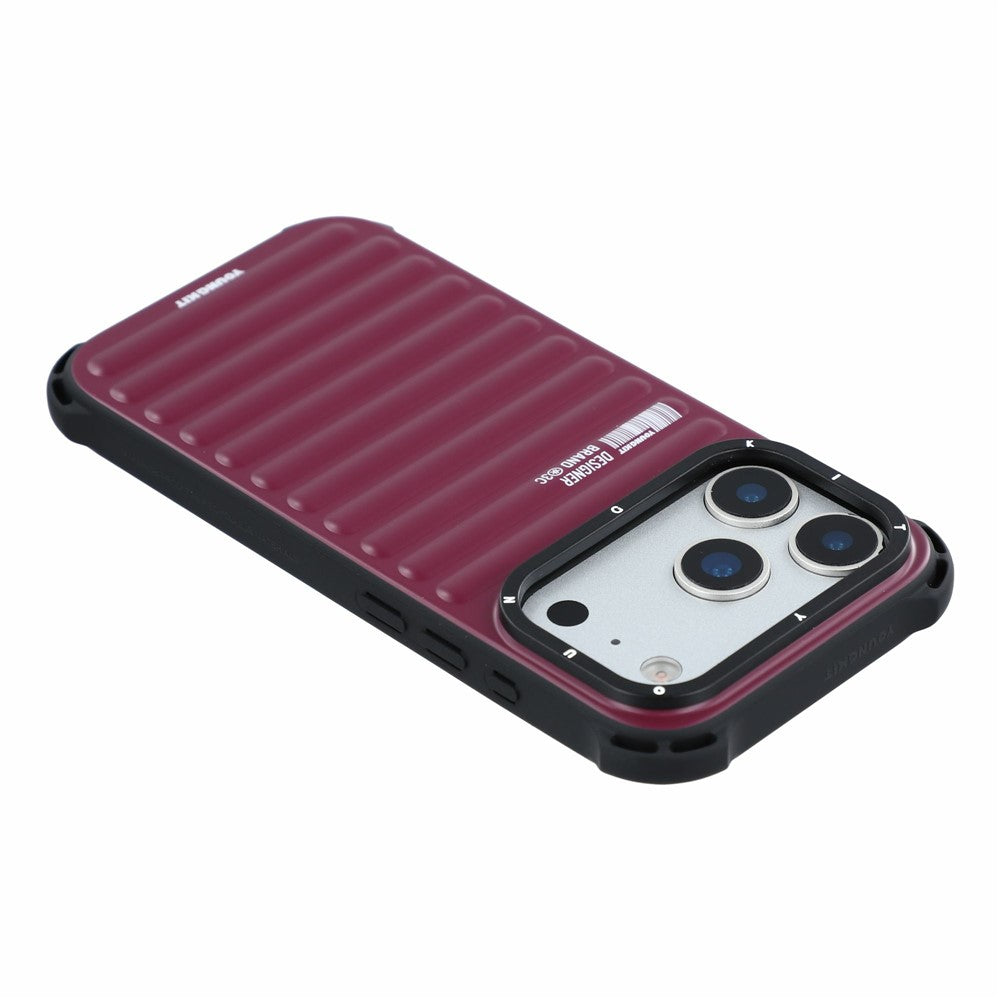 YOUNGKIT til iPhone 18 Pro Max / 17 Pro Max magnetisk etui kufferttekstur IMD TPU telefoncover
